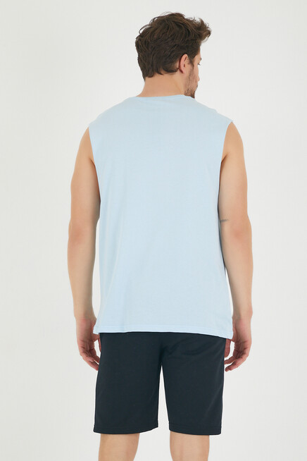 Süperlife Erkek Bisiklet Yaka Regular Fit Brooklyn Baskılı  Tişört SPR22TS122