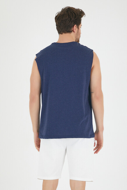 Süperlife Erkek Bisiklet Yaka Regular Fit Brooklyn Baskılı  Tişört SPR22TS122