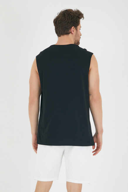 Süperlife Erkek Bisiklet Yaka Regular Fit Brooklyn Baskılı  Tişört SPR22TS122