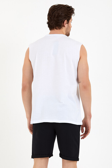 Süperlife Erkek Bisiklet Yaka Regular Fit New York Baskılı Tişort SPR22TS125