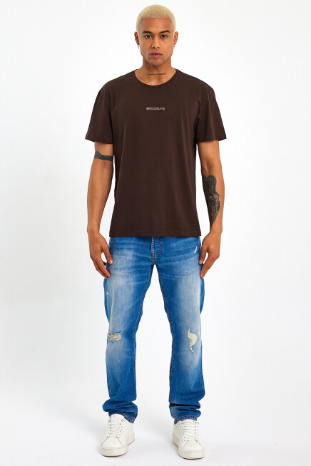 Süperlife Erkek Bisiklet Yaka Standart &Regular Fit SPR21Y27