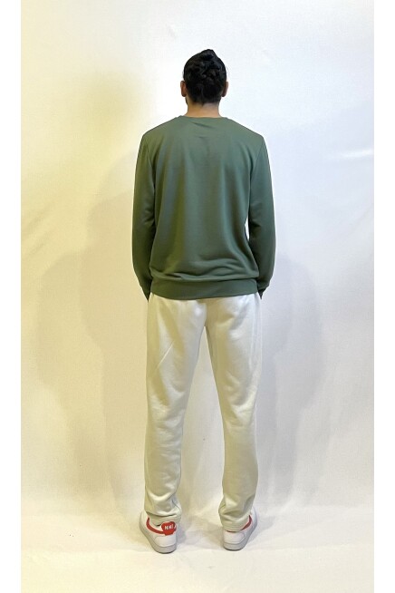 Süperlife Erkek Bisiklet Yaka Regular Fit Brooklyn Baskılı İnce Sweatshirt SPR22SW132