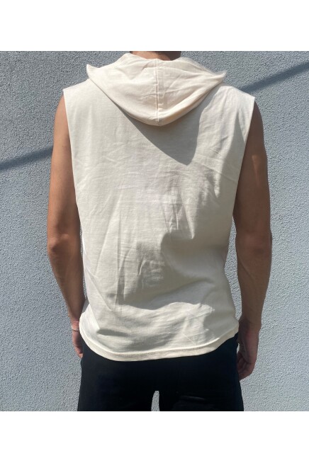 Süperlife Erkek Kapşonlu Regular Fit Brooklyn Baskılı Tişört SPR22TS121