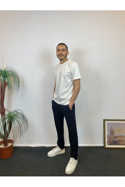 Erkek Regular Fit İnce Eşofman Altı SPR24EA83