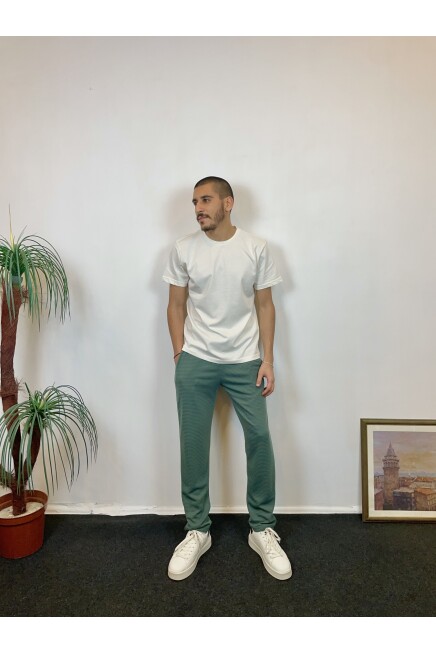 Erkek Regular Fit İnce Eşofman Altı SPR24EA83