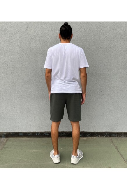 Süperlife Erkek Regular Fit Nakışlı Brooklyn Şort SPR21Y57