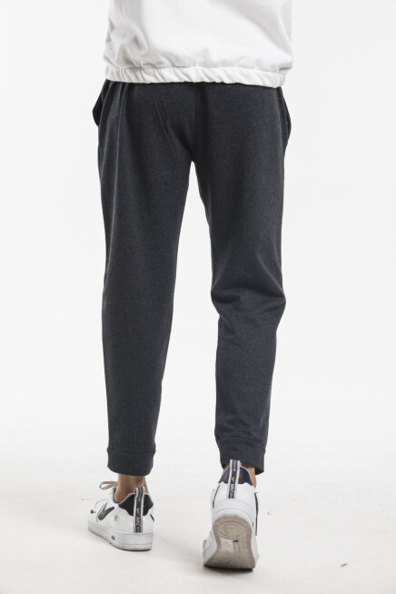 Erkek Regular/Normal Kesim Lastik Belli Brooklyn Şehir İnce Baskılı Eşofman Altı 24EA203