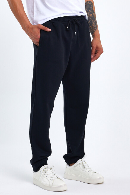 Erkek Regular/Normal Kesim Lastik Belli Brooklyn Şehir İnce Baskılı Eşofman Altı 24EA203