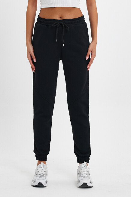 Kadın 3 İplik Kalın Rahat Kalıp Eşofman Altı spr24ea96