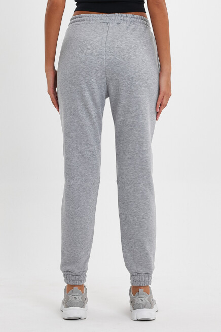 Kadın 3 İplik Kalın Rahat Kalıp Eşofman Altı spr24ea96