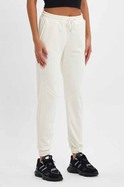 Kadın 3 İplik Kalın Rahat Kalıp Eşofman Altı spr24ea96