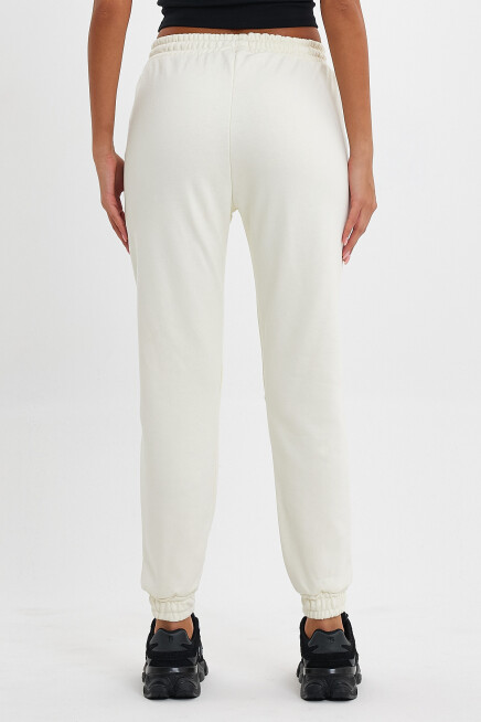 Kadın 3 İplik Kalın Rahat Kalıp Eşofman Altı spr24ea96