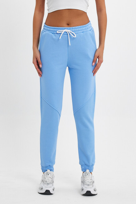 Kadın 3 İplik Kalın Rahat Kalıp Eşofman Altı spr24ea96