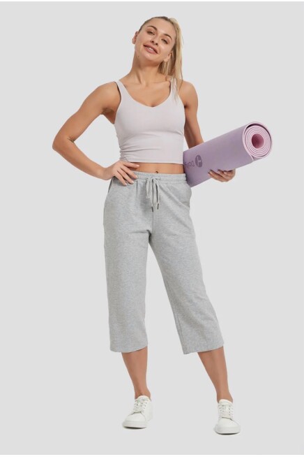 Kadın Bol Kapri Şort SPR24KS63