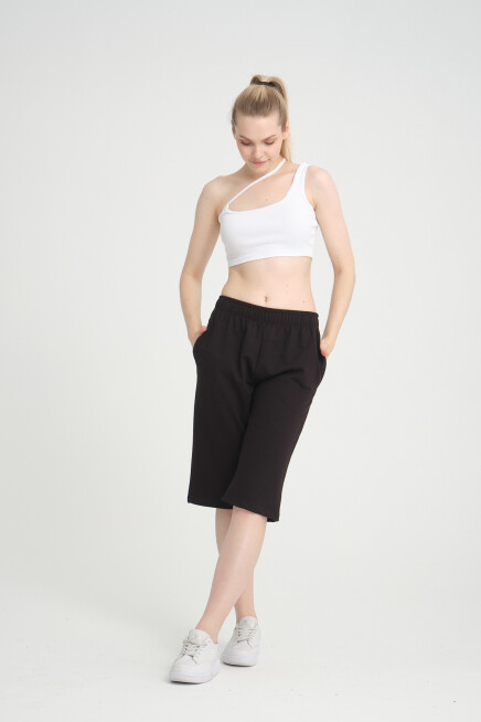 Kadın Kısa Kapri Şort SPR24KS64