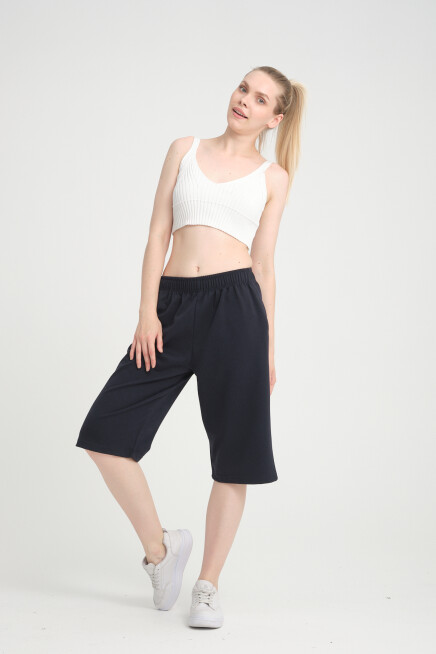 Kadın Kısa Kapri Şort SPR24KS64