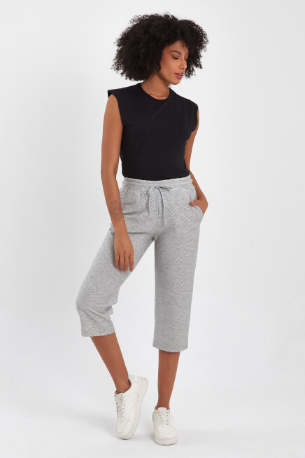 Süperlife Kadın Klasik Cepli Belli Lastikli Şort