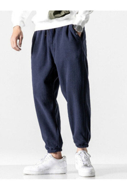 Unisex Beli ve Paça Lastikli İnce Eşofman Altı SPR24UEA82