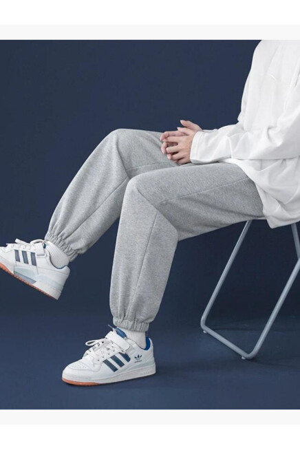 Unisex Beli ve Paça Lastikli İnce Eşofman Altı SPR24UEA82