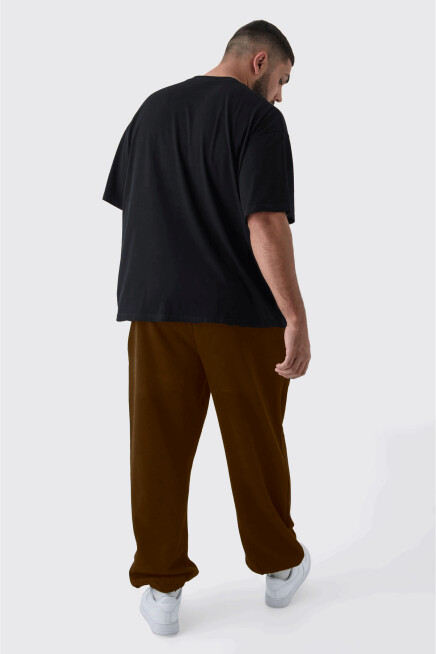 Erkek Battal Rahat Kesim İnce Eşofman Altı SPR24BEA51