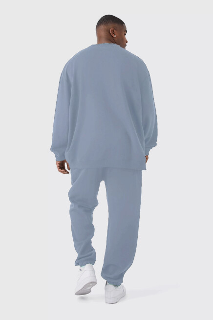 Erkek Battal Rahat Kesim İnce Eşofman Altı SPR24BEA51