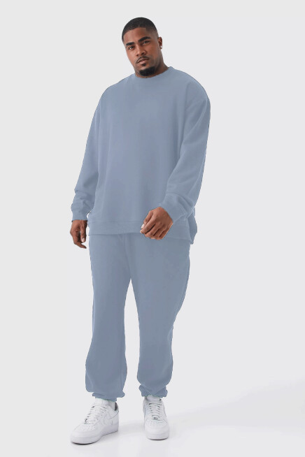 Erkek Battal Rahat Kesim İnce Eşofman Altı SPR24BEA51