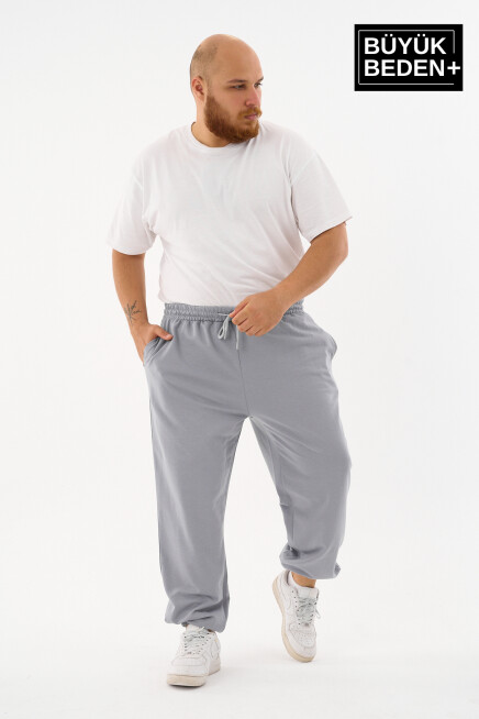 Erkek Battal Rahat Kesim İnce Eşofman Altı SPR24BEA51