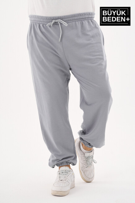 Erkek Battal Rahat Kesim İnce Eşofman Altı SPR24BEA51