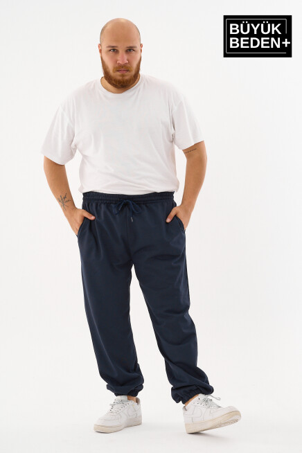 Erkek Battal Rahat Kesim İnce Eşofman Altı SPR24BEA51