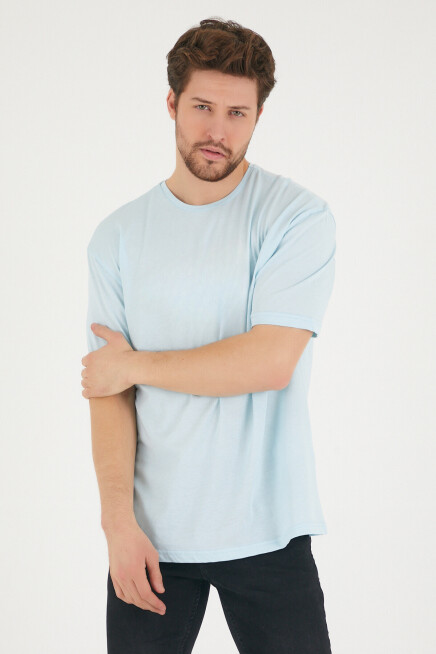 Süperlife Erkek Bisiklet Yaka  Standart &Regular Fit Tişort SPR21Y30