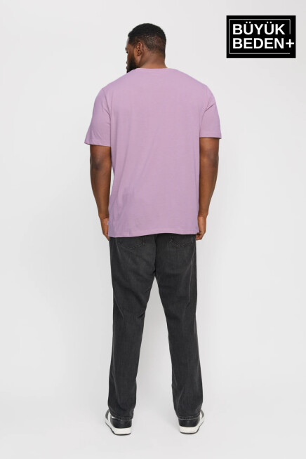  Erkek Büyük Beden Bisiklet Yaka Tshırt SPRBTS10