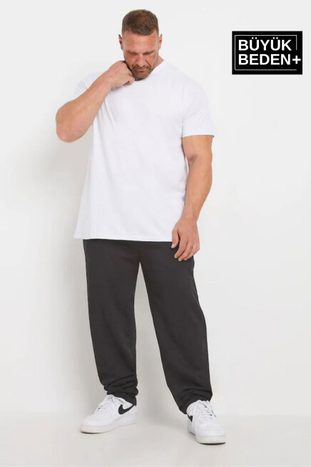 Erkek Büyük Beden İnce Eşofman Altı  SPR25BEA52