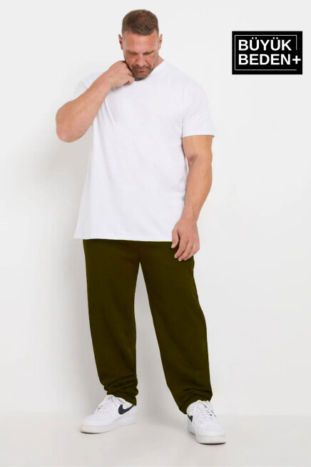 Erkek Büyük Beden İnce Eşofman Altı  SPR25BEA52