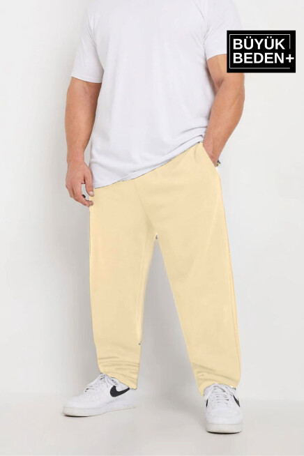 Erkek Büyük Beden İnce Eşofman Altı  SPR25BEA52