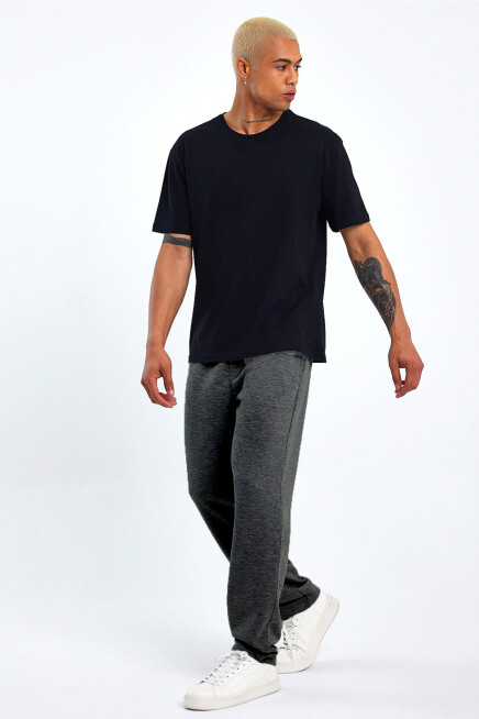 Erkek İçi Polarlı 3 iplik Kalın Eşofman Altı SPR25EA95