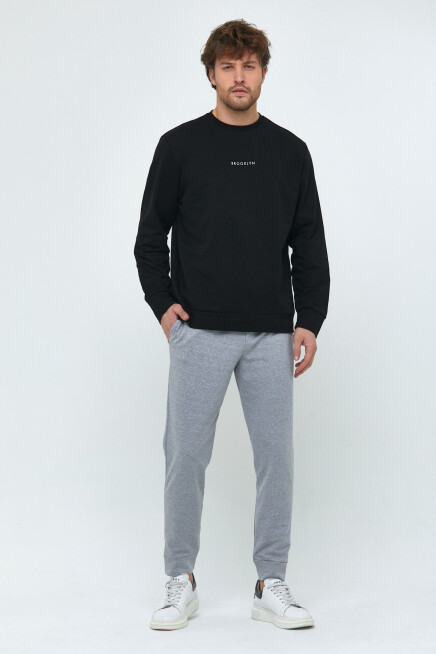 Erkek Regular Fit İnce Eşofman Altı SPR25EA81