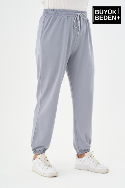 Kadın Battal Rahat Kesim İnce Eşofman Altı SPR24BEAK51