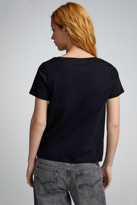 Kadın Bisiklet Yaka New York Tshirt SPR25TSK21