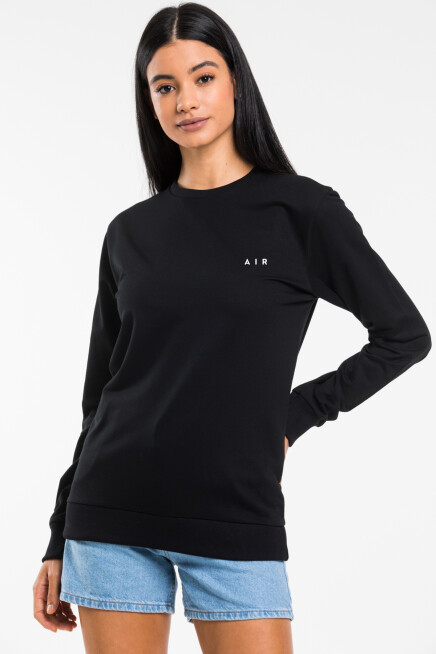 Kadın Bisiklet Yaka Regular Kalıp İnce AR  Baskılı Sweatshırt SPR24SWK124