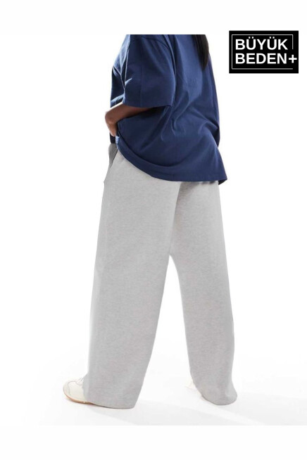 Kadın Büyük Beden Buyuk Brooklyn Baskılı İnce Eşofman Altı  SPR25BEAK50