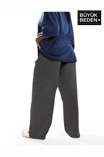 Kadın Büyük Beden Buyuk Brooklyn Baskılı İnce Eşofman Altı  SPR25BEAK50