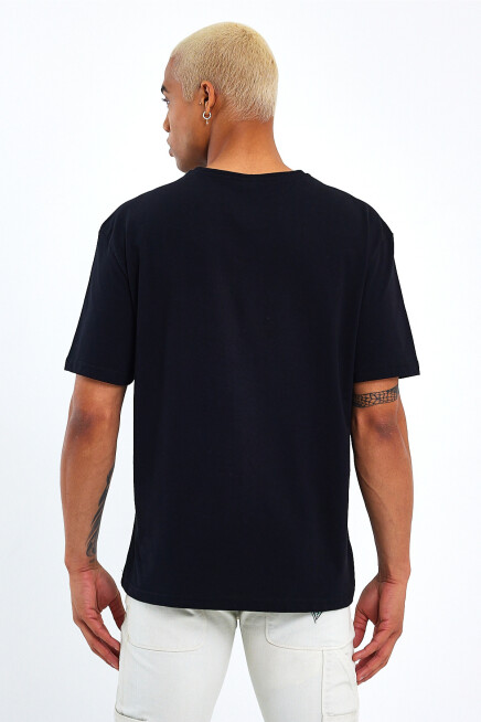 Erkek Bisiklet Yaka Willams.Brooklyn Baskılı Tshirt SPR25TS31