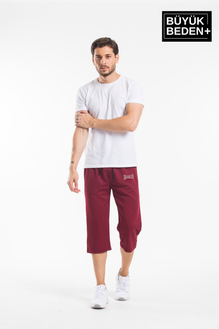 Erkek Büyük Beden N.Brooklyn Baskılı Standart &Regular Kalıp Şort SPR25BSR089