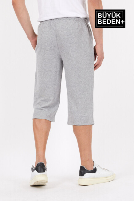 Erkek Büyük Beden New York Baskılı Standart &Regular Kalıp Şort SPR25BSR087