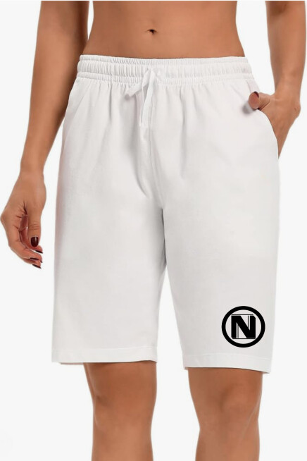 Kadın N Baskılı Standart &Regular Kalıp Şort SPR25SRk082