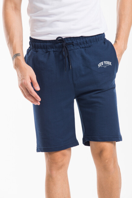 Erkek New York Baskılı Standart &Regular Kalıp Şort SPR25SR085