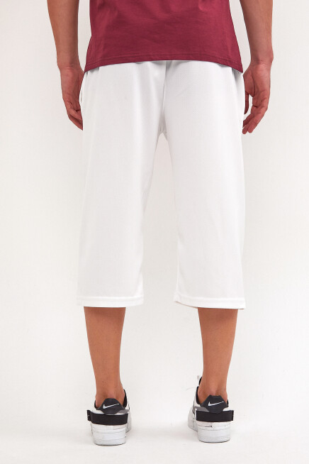 Erkek New York Baskılı Uzun Slim fit  Şort SPR25SR081