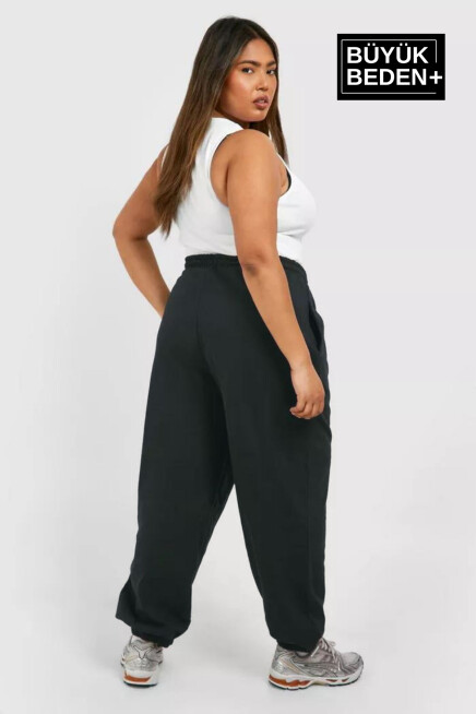 Kadın Battal Rahat Kesim İnce Eşofman Altı SPR24BEAK51