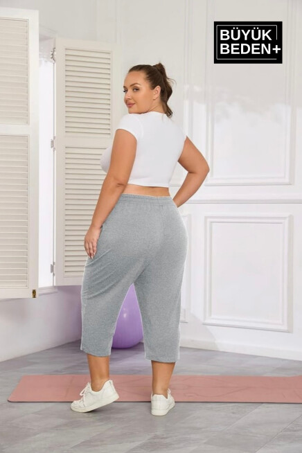 Kadın Büyük Beden Şort SPR25BSRK91