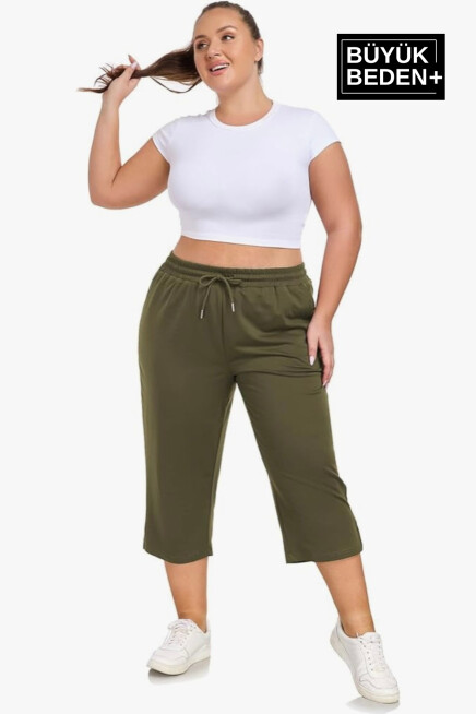 Kadın Büyük Beden Şort SPR25BSRK91